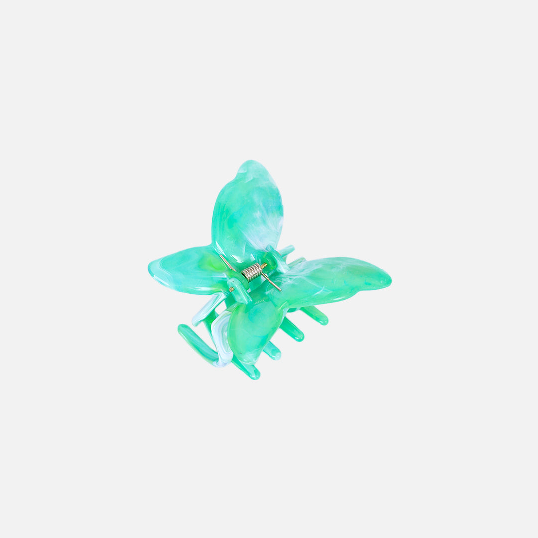 Stroberi Marble Butterfly Hair Clip