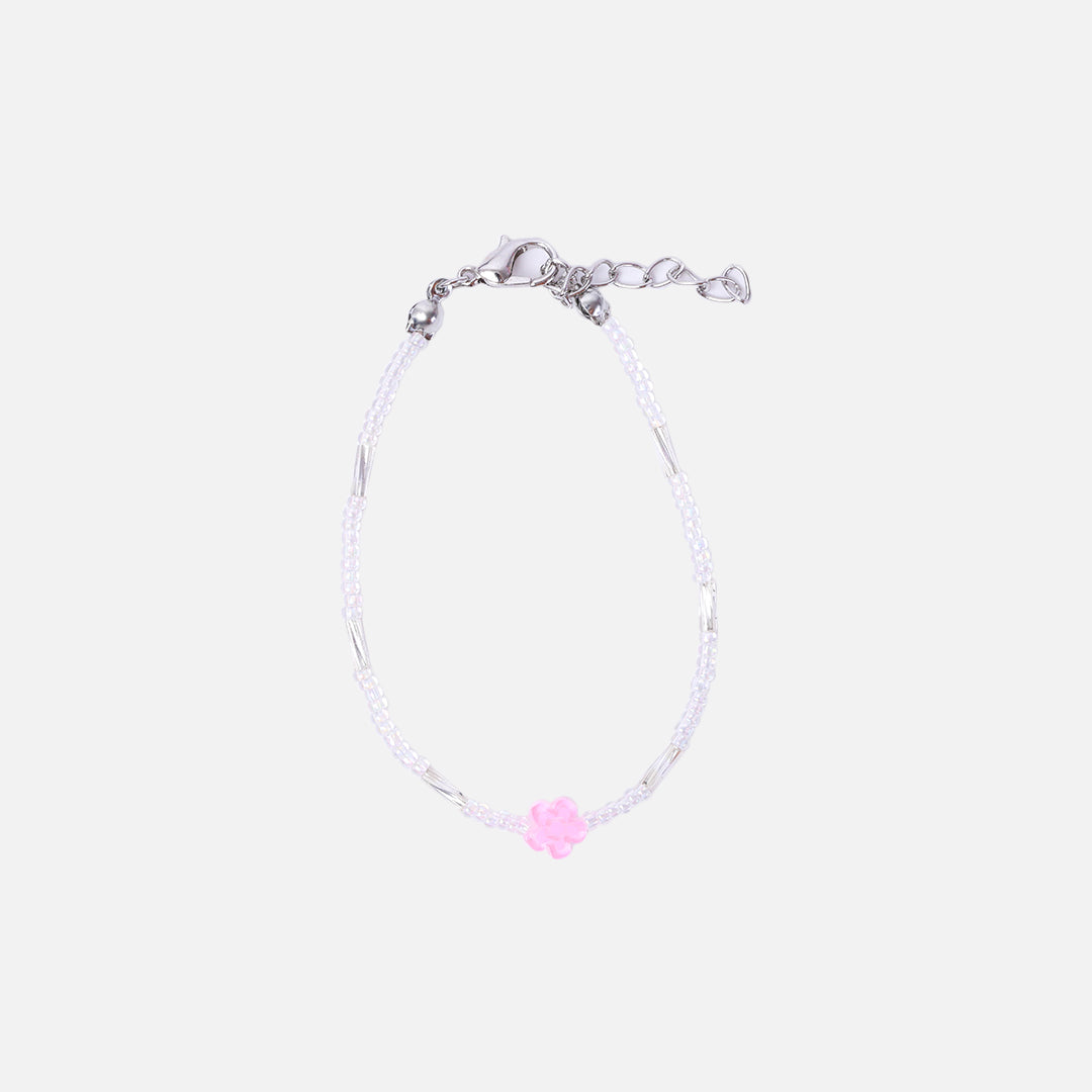 Stroberi Colored Rope Beaded Bracelet -2