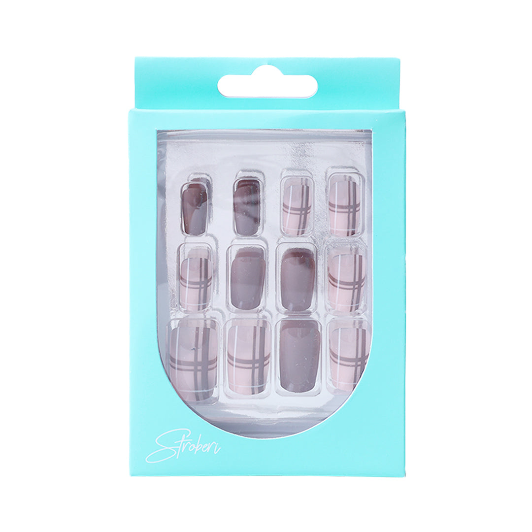 Stroberi Faux Nail Noble