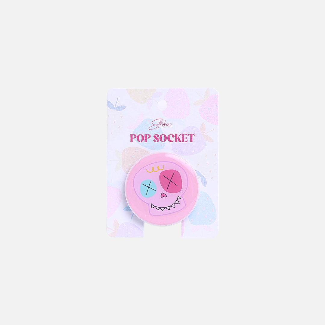 Stroberi Clear Line Popsocket Series
