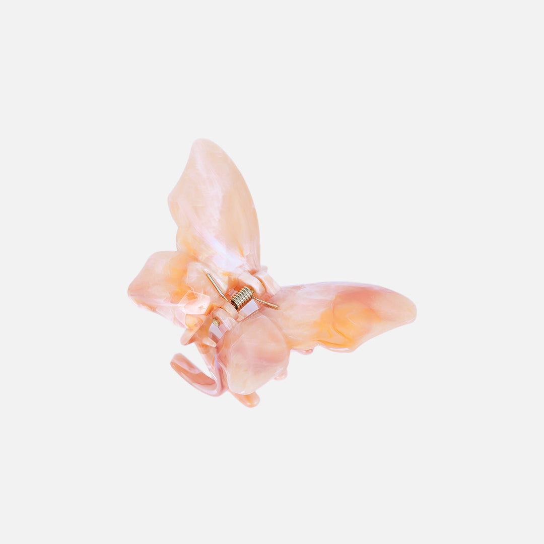 Stroberi Marble Butterfly Hair Clip