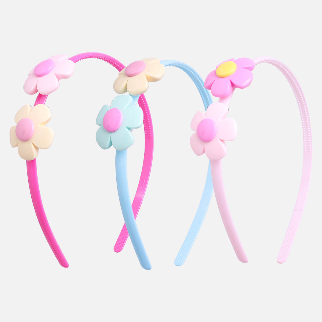 Stroberi Flower & Butterfly Clay Series Headband