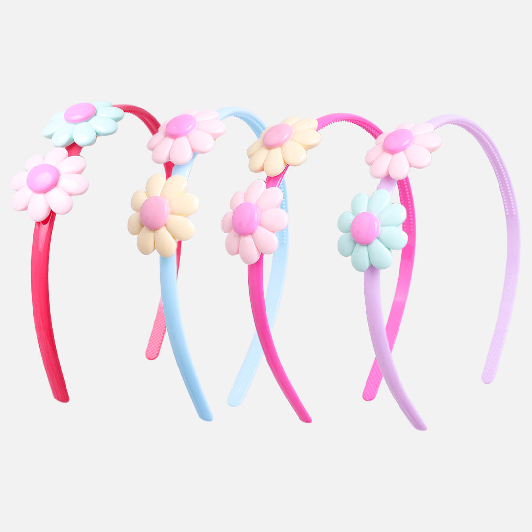 Stroberi Flower & Butterfly Clay Series Headband