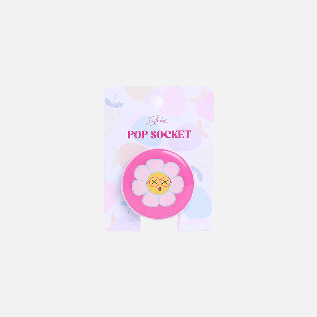 Stroberi Clear Line Popsocket Series
