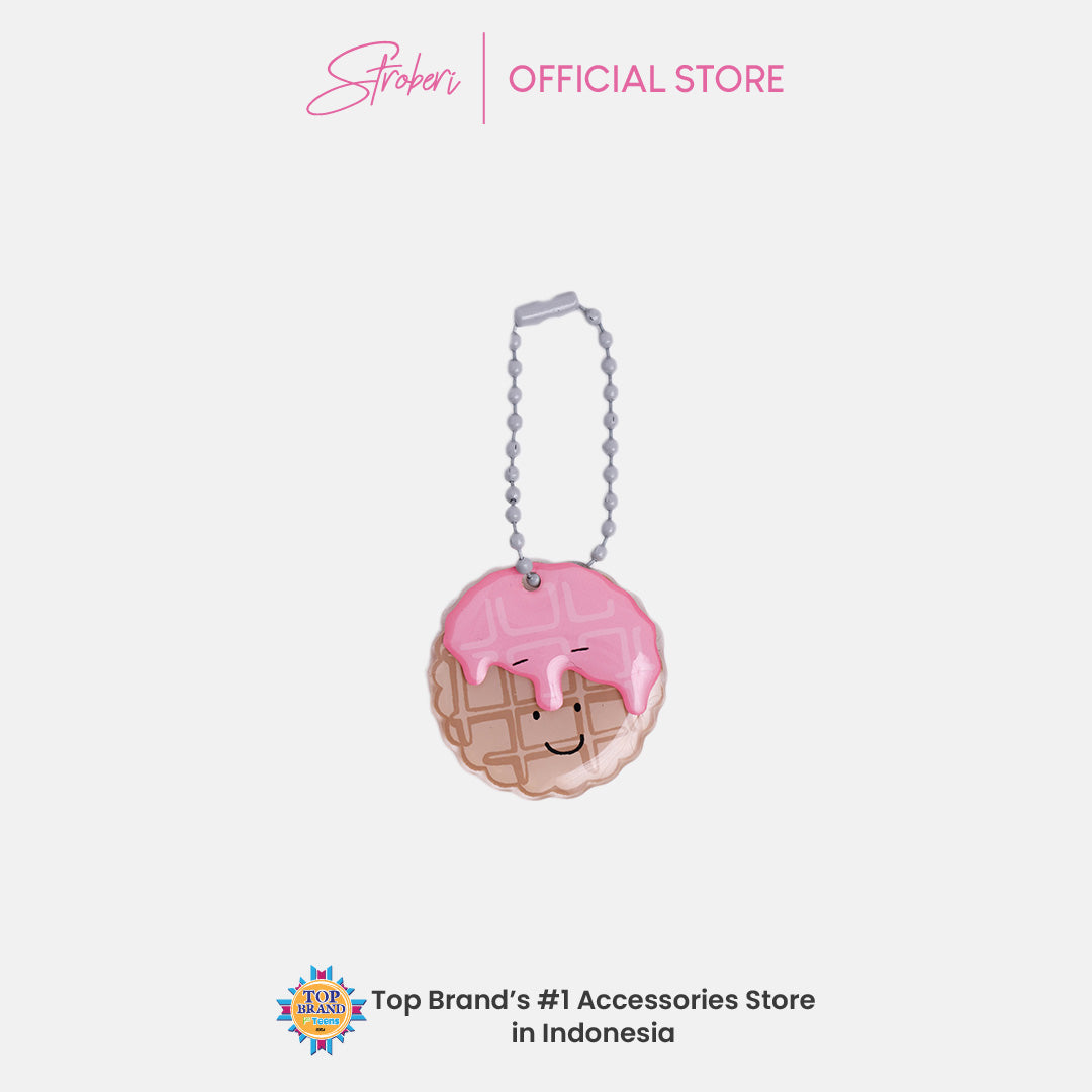 Stroberi Acrylic F&B 3D Keychain