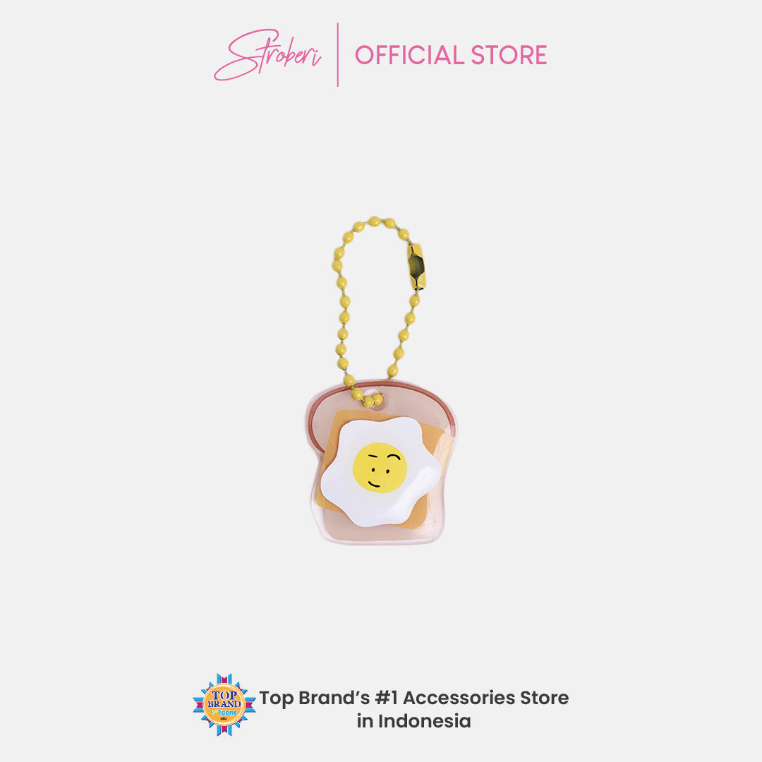 Stroberi Acrylic F&B 3D Keychain