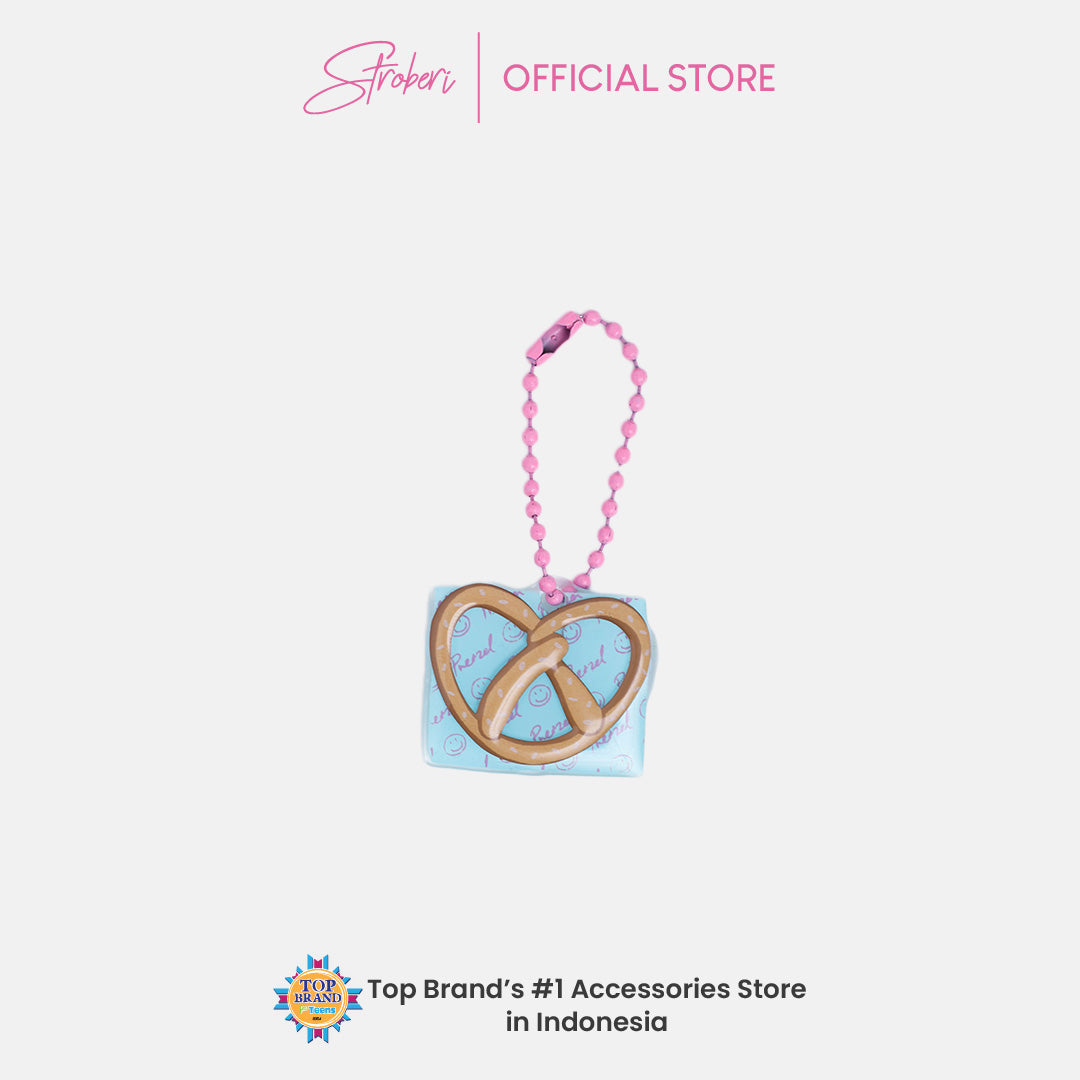 Stroberi Acrylic F&B 3D Keychain