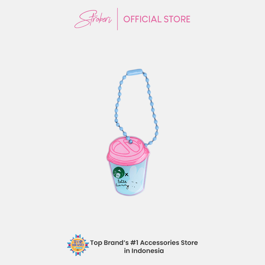 Stroberi Acrylic F&B 3D Keychain