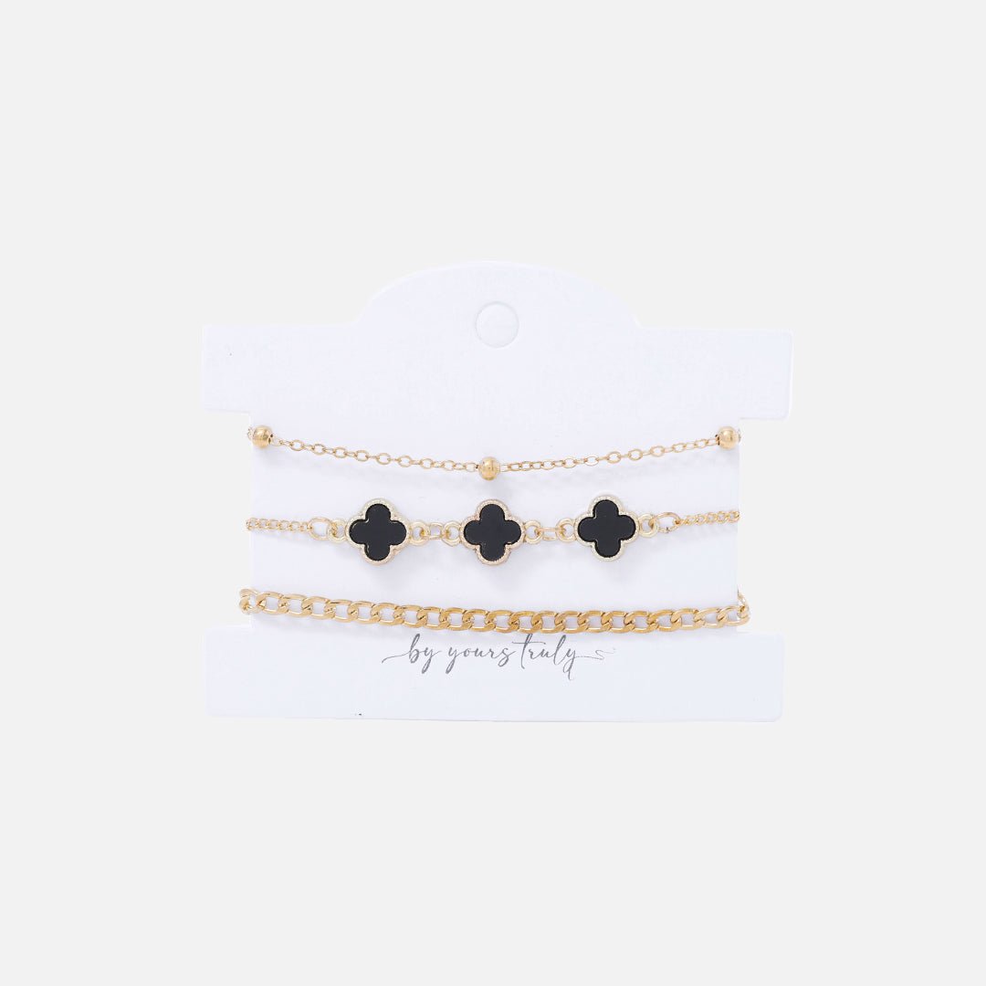 Stroberi Chain Bracelet Set
