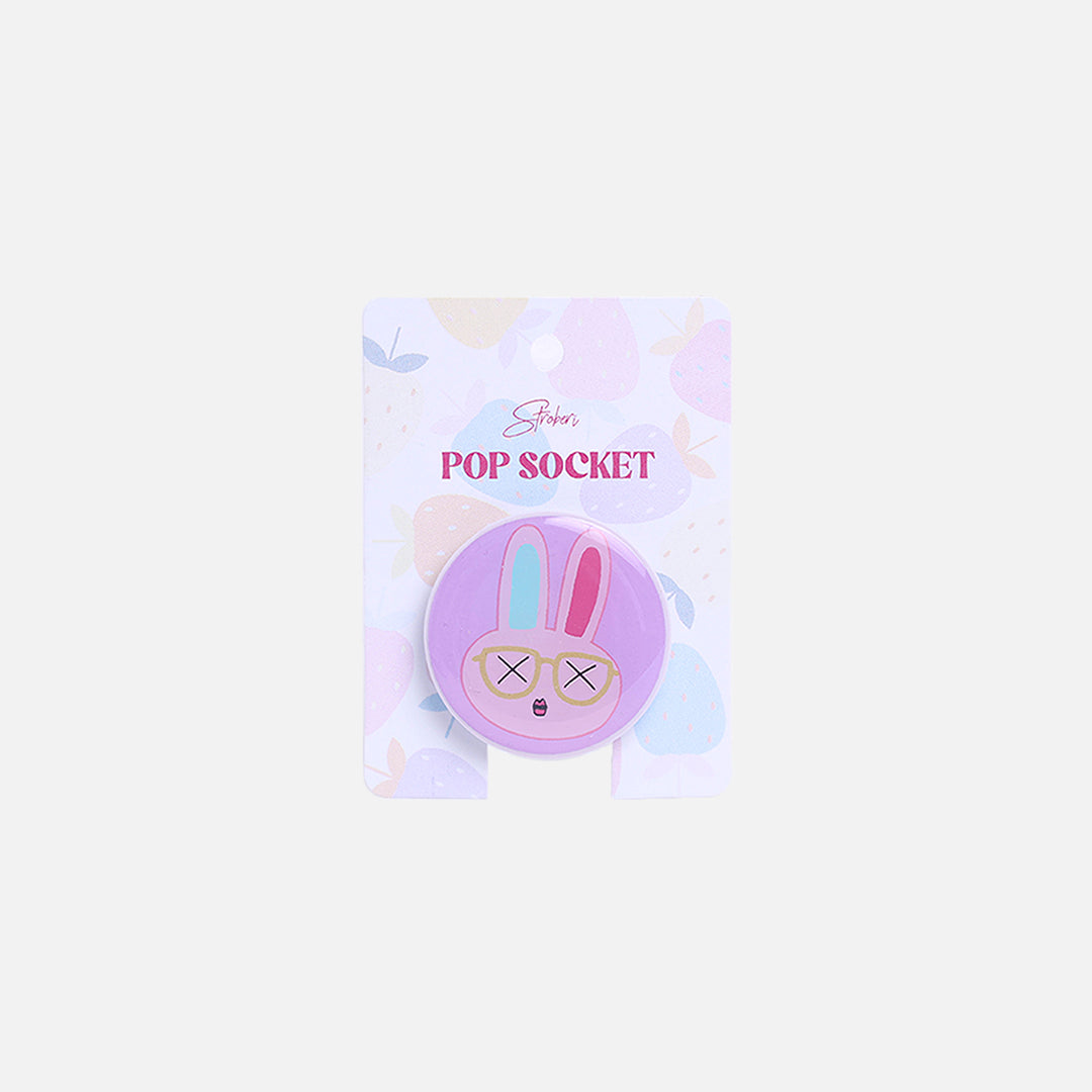 Stroberi Clear Line Popsocket Series