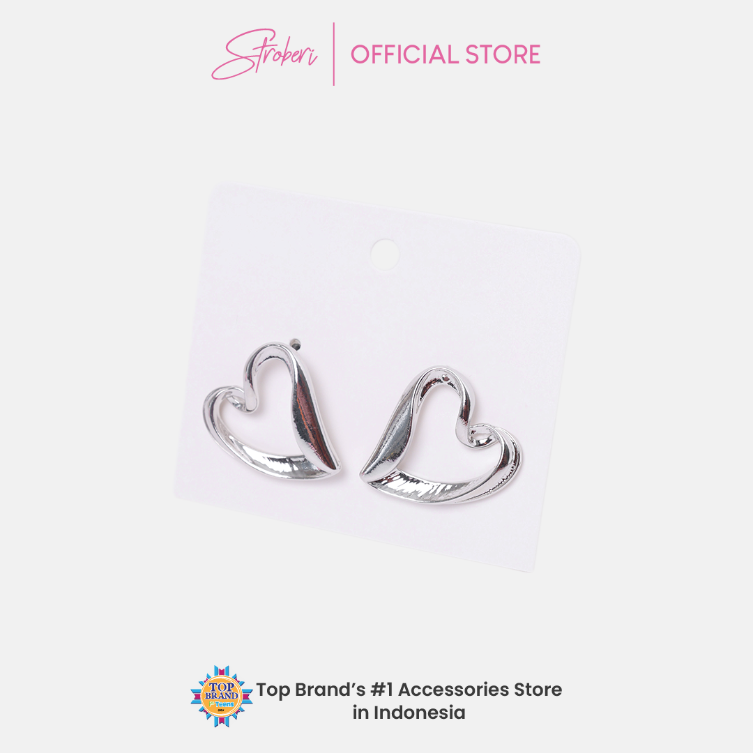 Stroberi Gold & Silver Earring -2