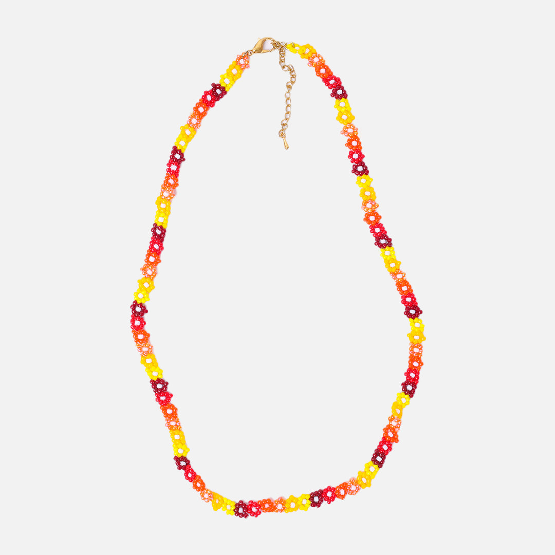 Stroberi Beads Colorful Necklace -3