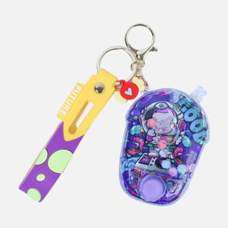 Stroberi Handheld Game Floating Keychain