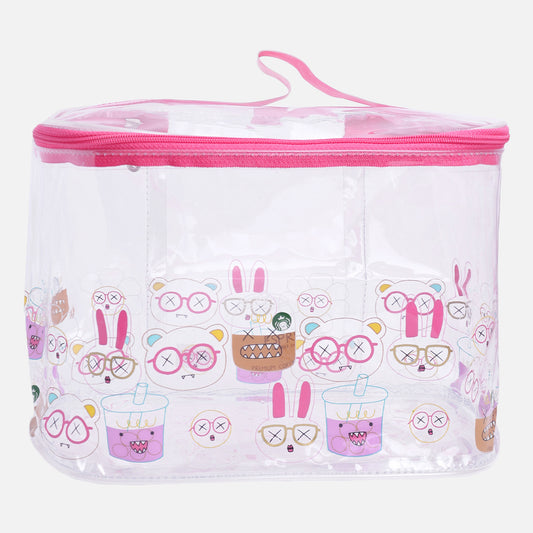 Stroberi Clear Line Pouch Series