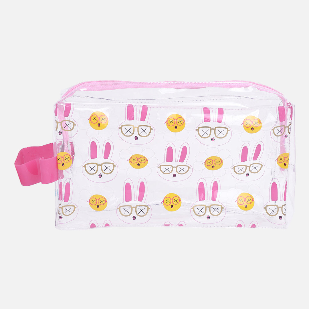 Stroberi Clear Line Pouch Series