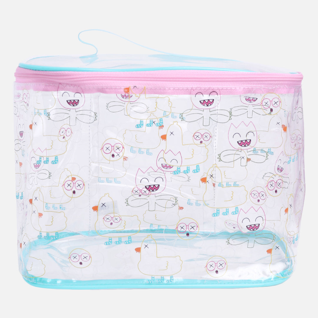 Stroberi Clear Line Pouch Series