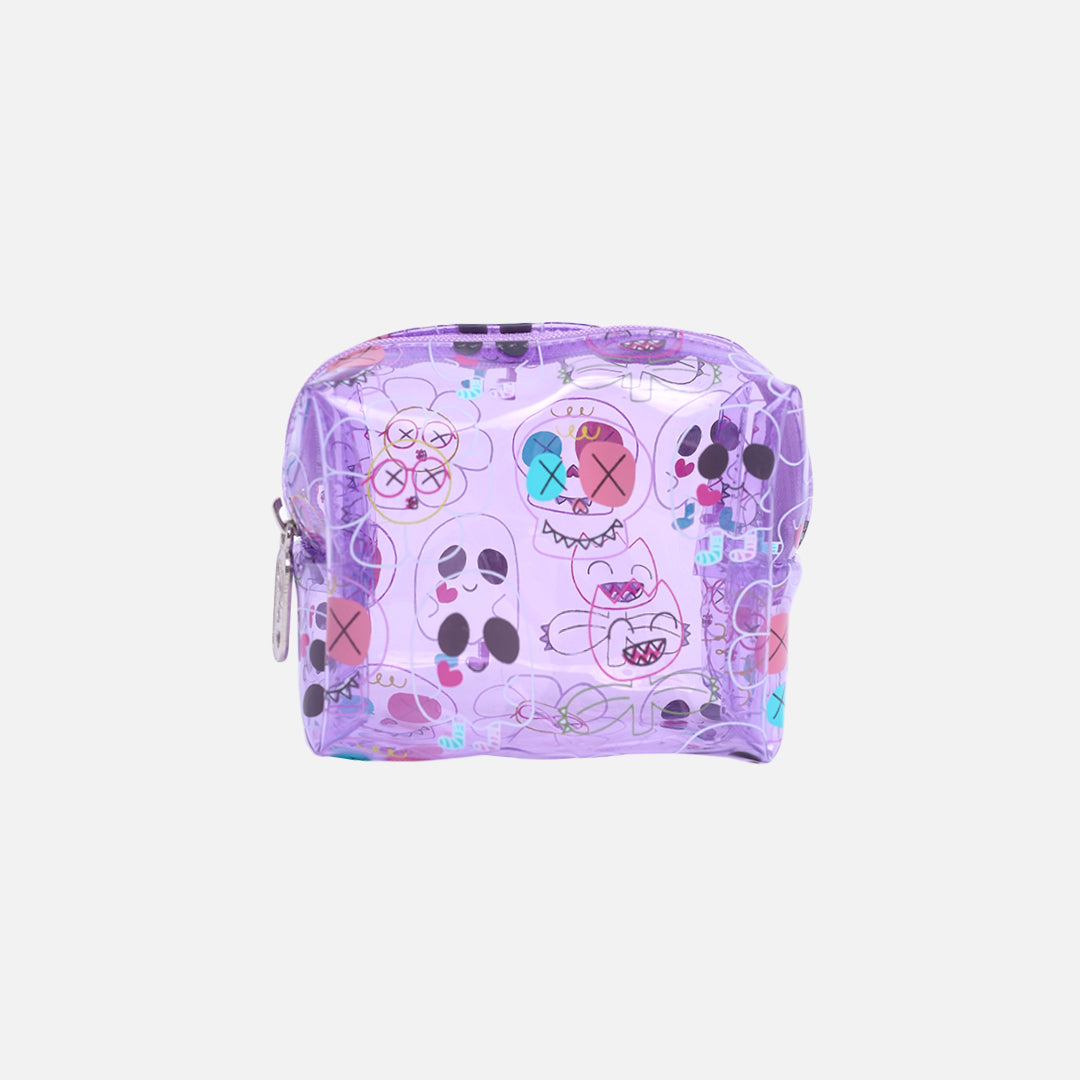 Stroberi Clear Line Color Pouch Series