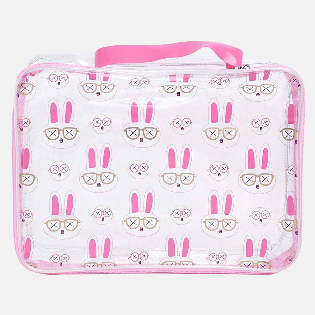 Stroberi Clear Line Pouch Series