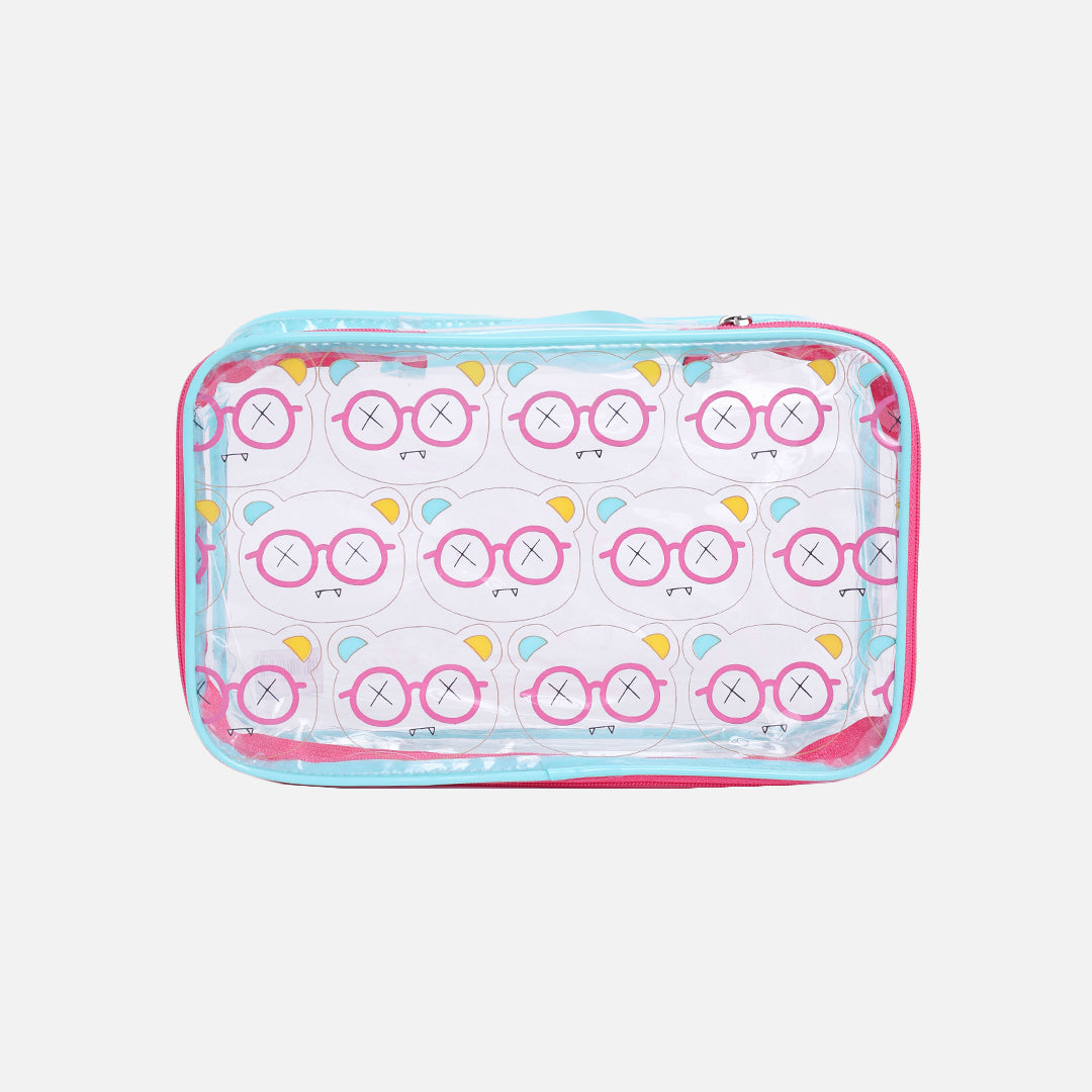 Stroberi Clear Line Pouch Series