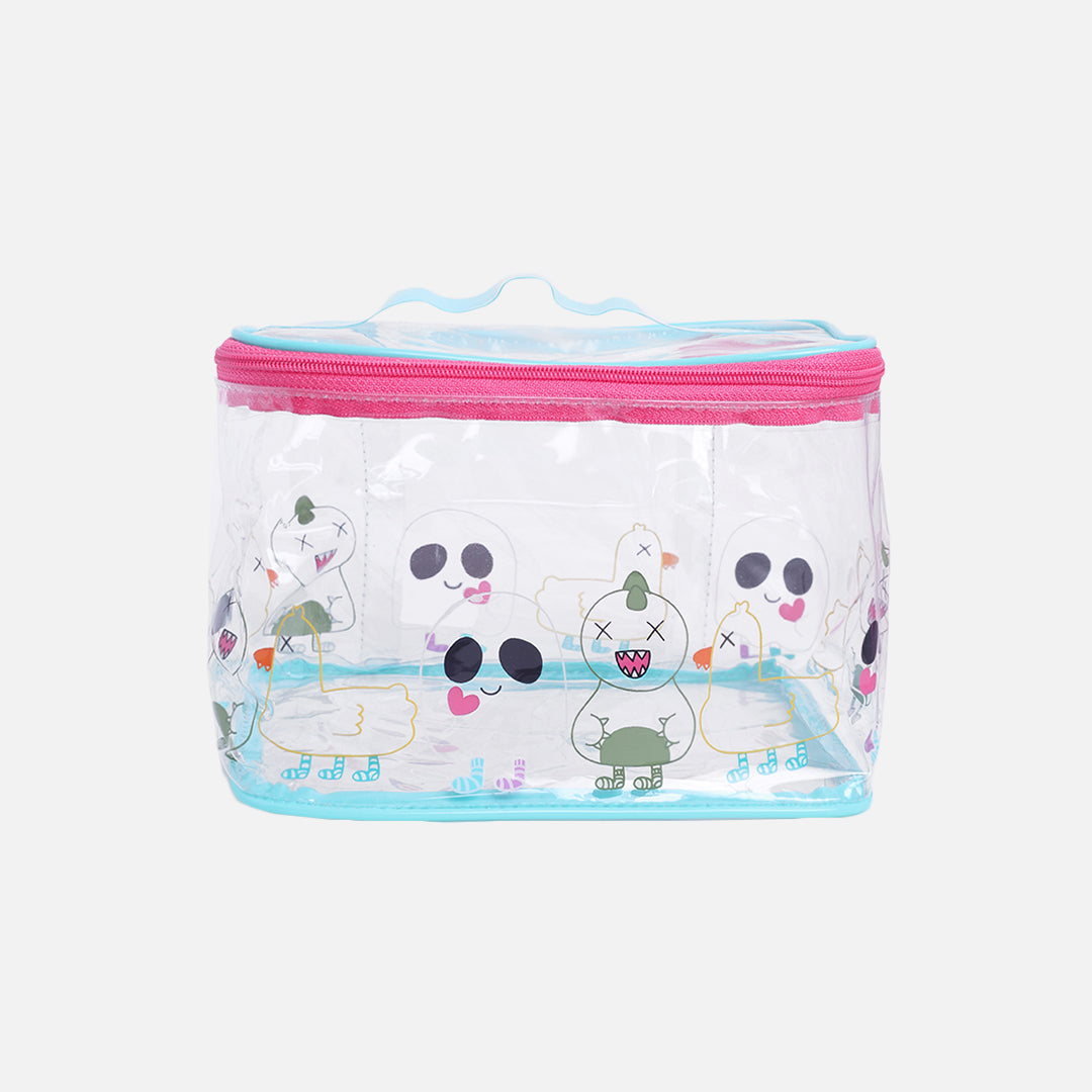 Stroberi Clear Line Pouch Series