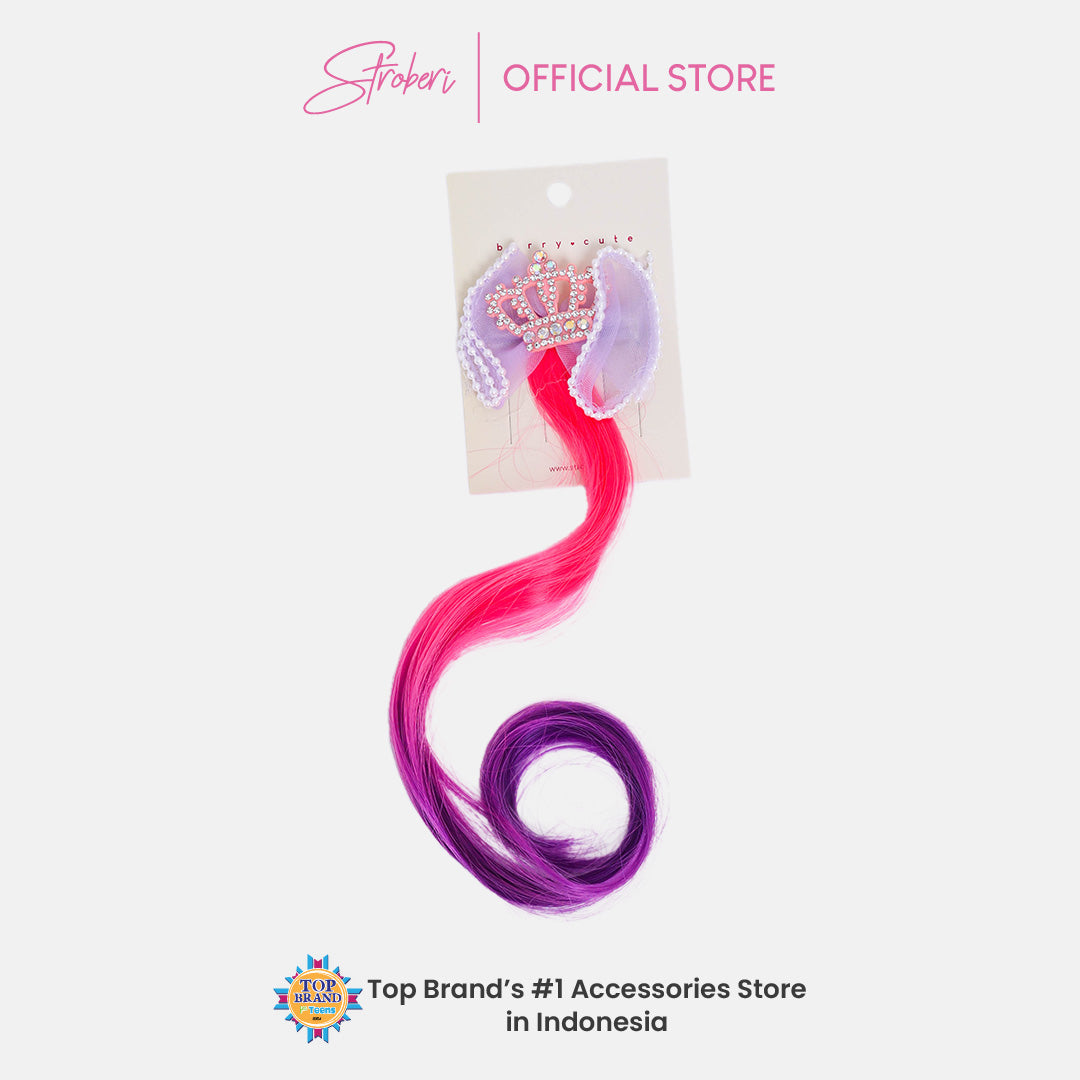 Stroberi Shape Extension Hair Clip -1