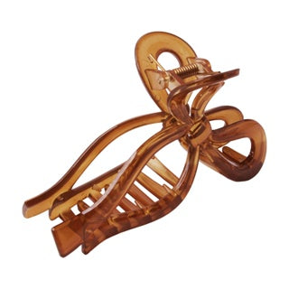 Stroberi Big Transparent Hair Clip Bow