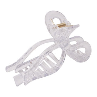 Stroberi Big Transparent Hair Clip Bow