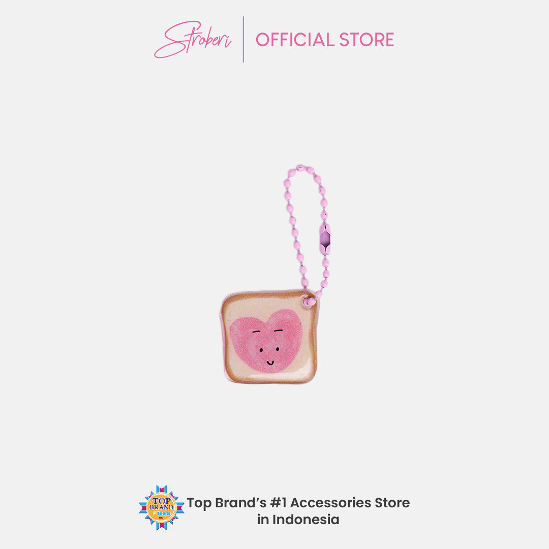 Stroberi Acrylic F&B 3D Keychain