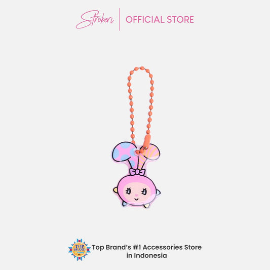 Stroberi New Animal Acrylic Keychain