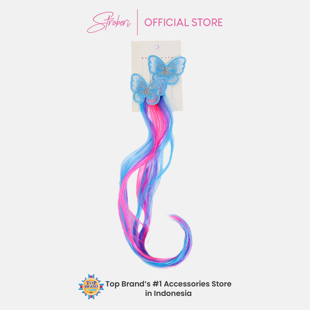 Stroberi Butterfly Extension Hair Clip