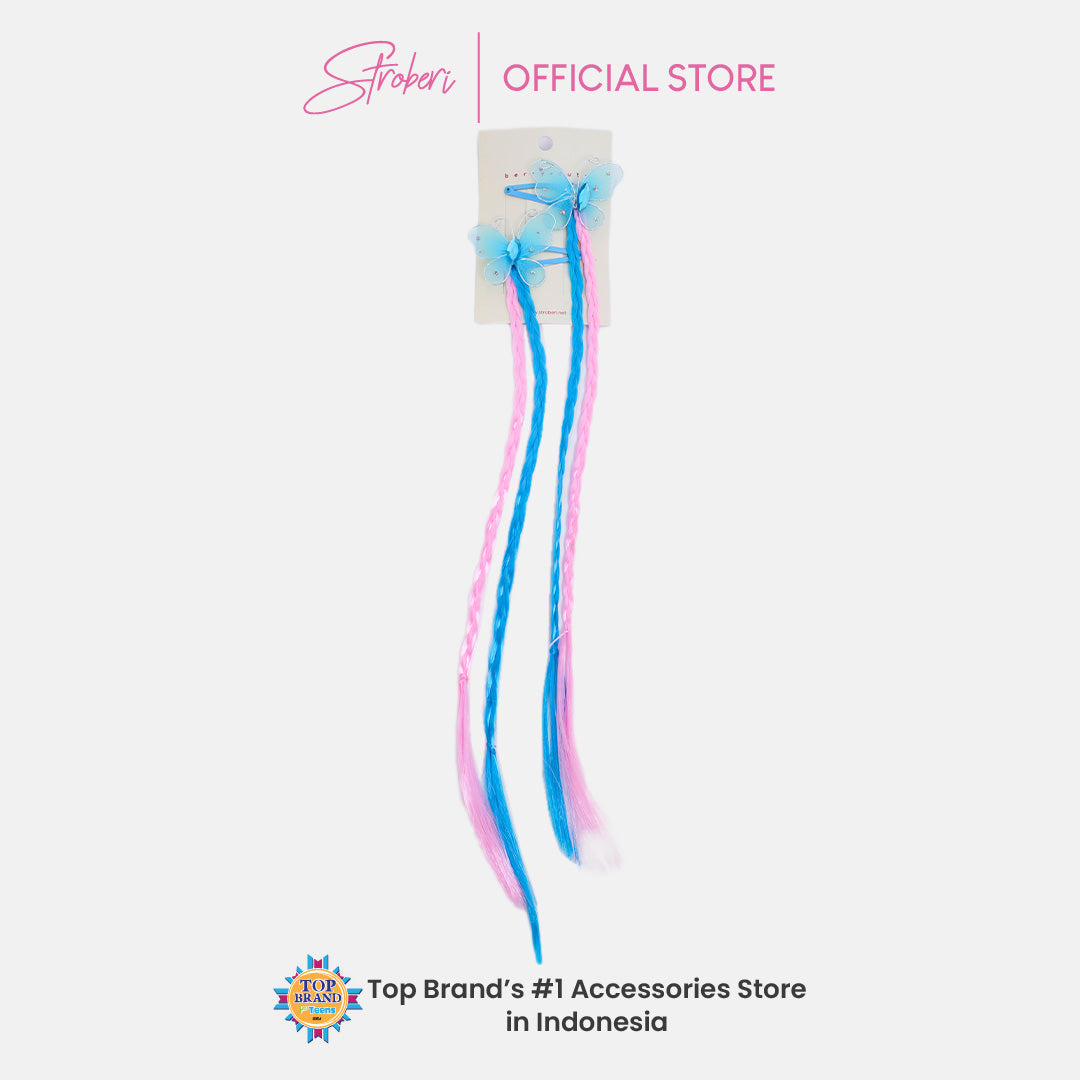 Stroberi Butterfly Extension Hair Clip
