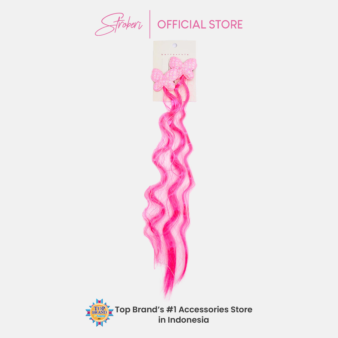 Stroberi Butterfly Extension Hair Clip