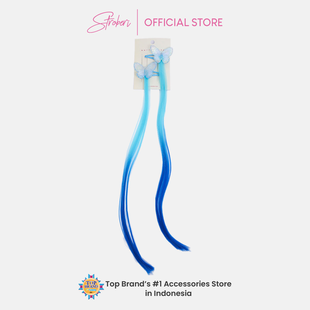 Stroberi Butterfly Extension Hair Clip