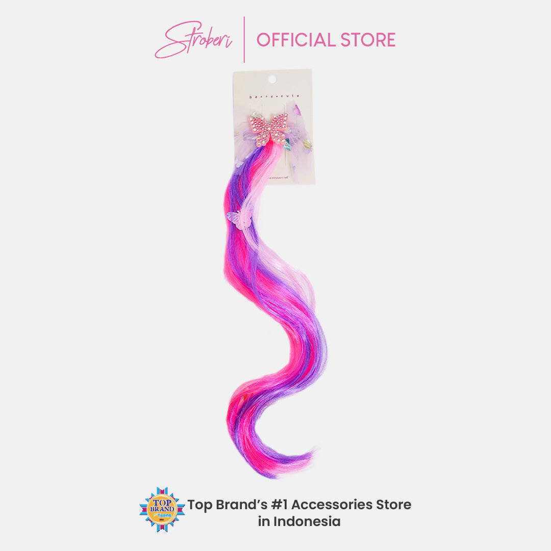Stroberi Butterfly Extension Hair Clip