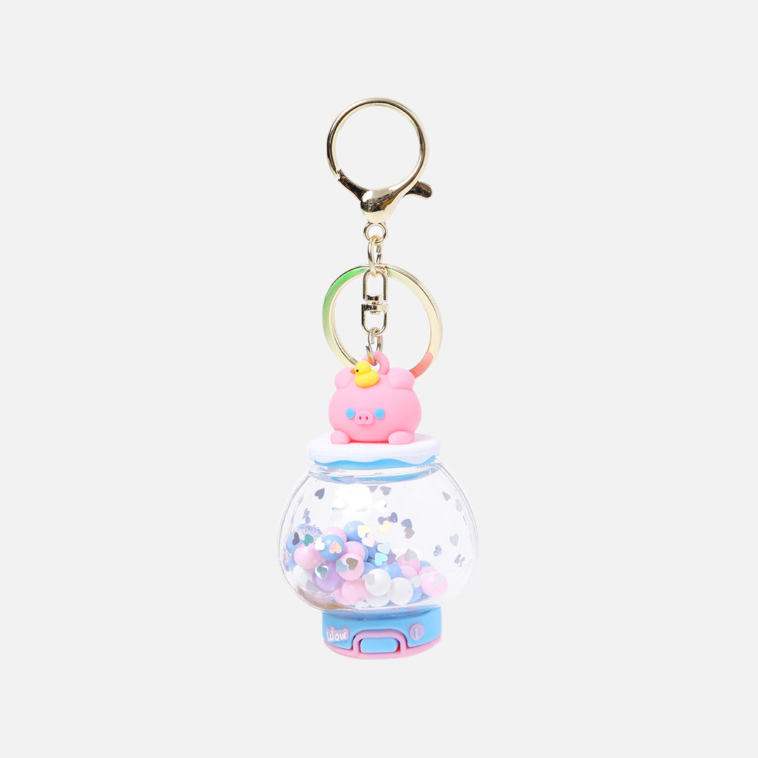 Stroberi Little Cute Ufo & Rabbit Keychain