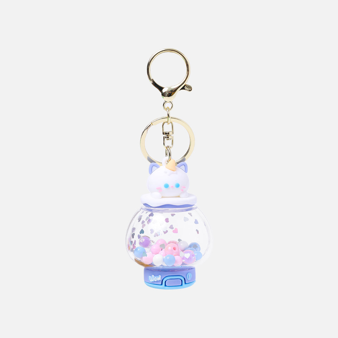 Stroberi Little Cute Ufo & Rabbit Keychain