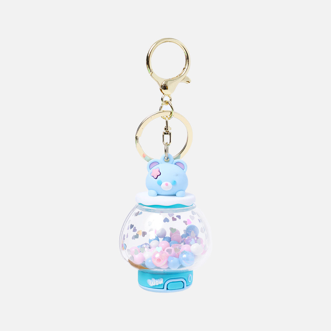 Stroberi Little Cute Ufo & Rabbit Keychain