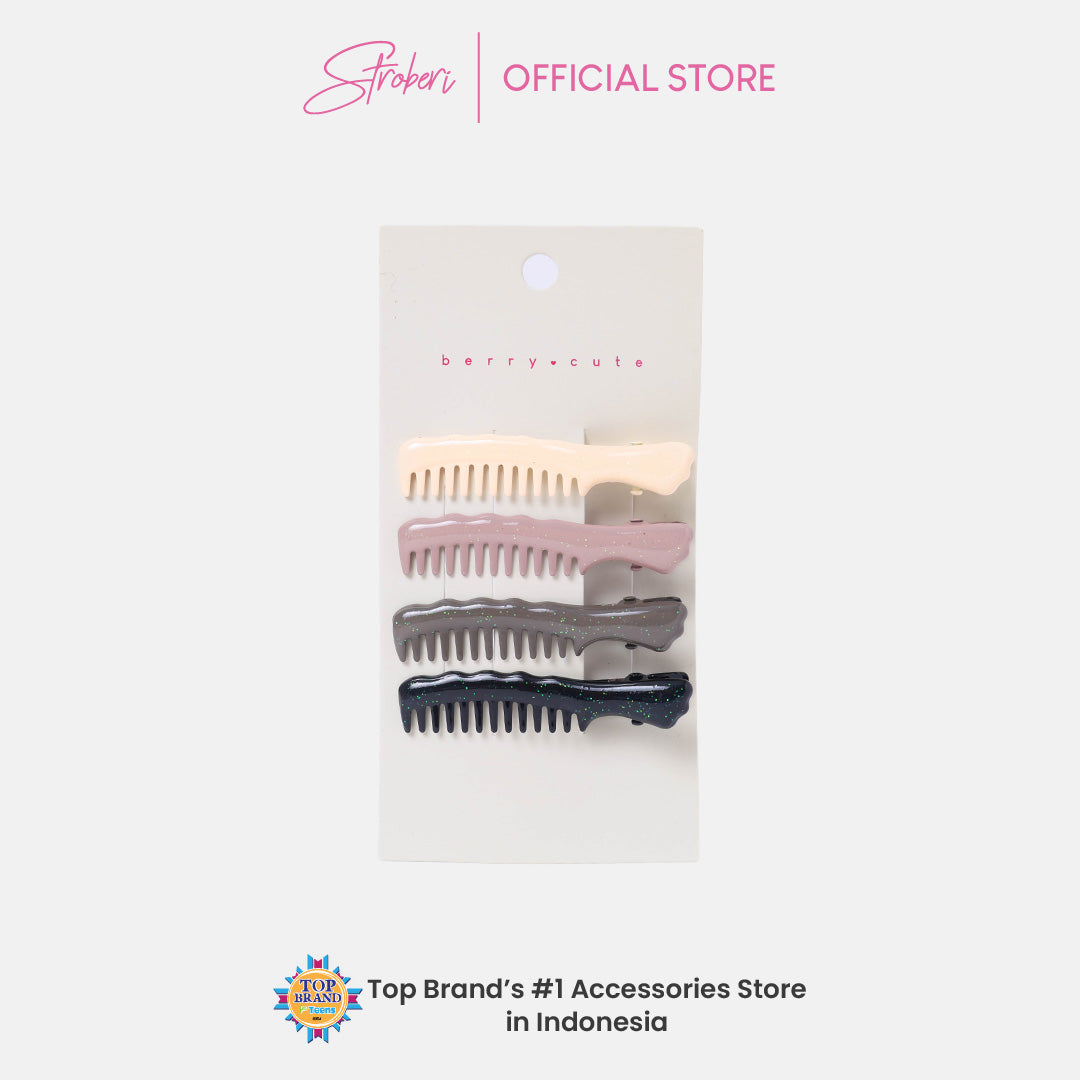 Stroberi Hole Doff Set Hair Clip