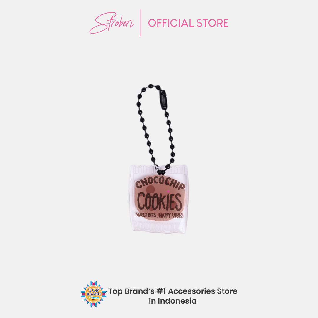 Stroberi Acrylic F&B 3D Keychain