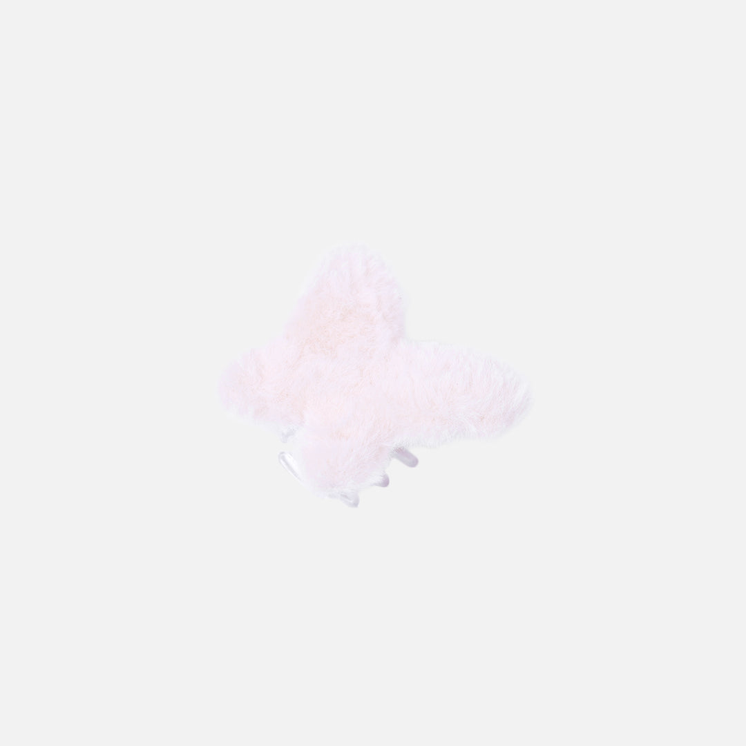 Stroberi Fur Butterfly Hair Clip