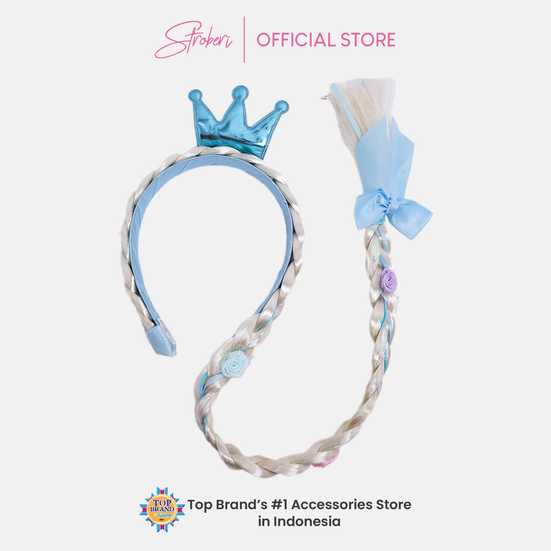 Stroberi Braid Crown Headband