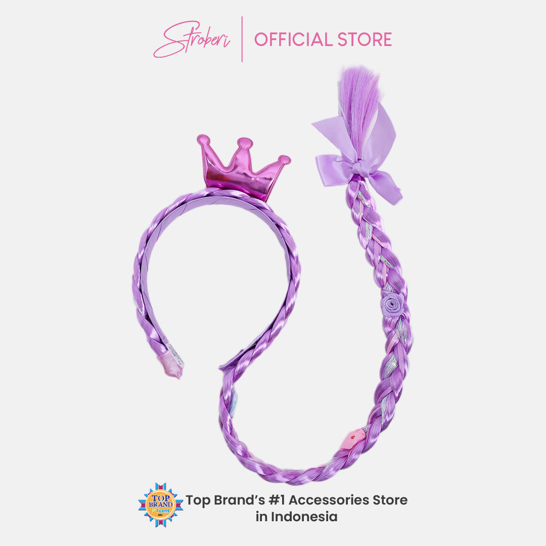 Stroberi Braid Crown Headband