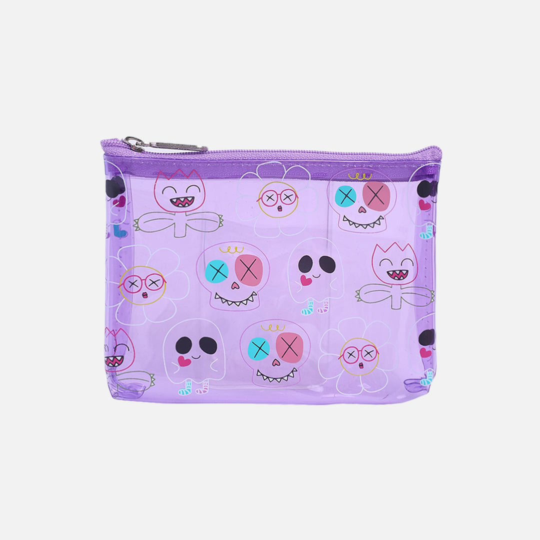 Stroberi Clear Line Color Pouch Series