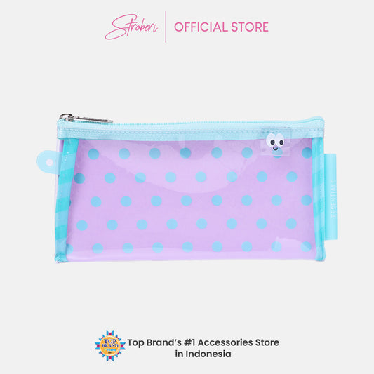 Stroberi Mini Clear Pouch