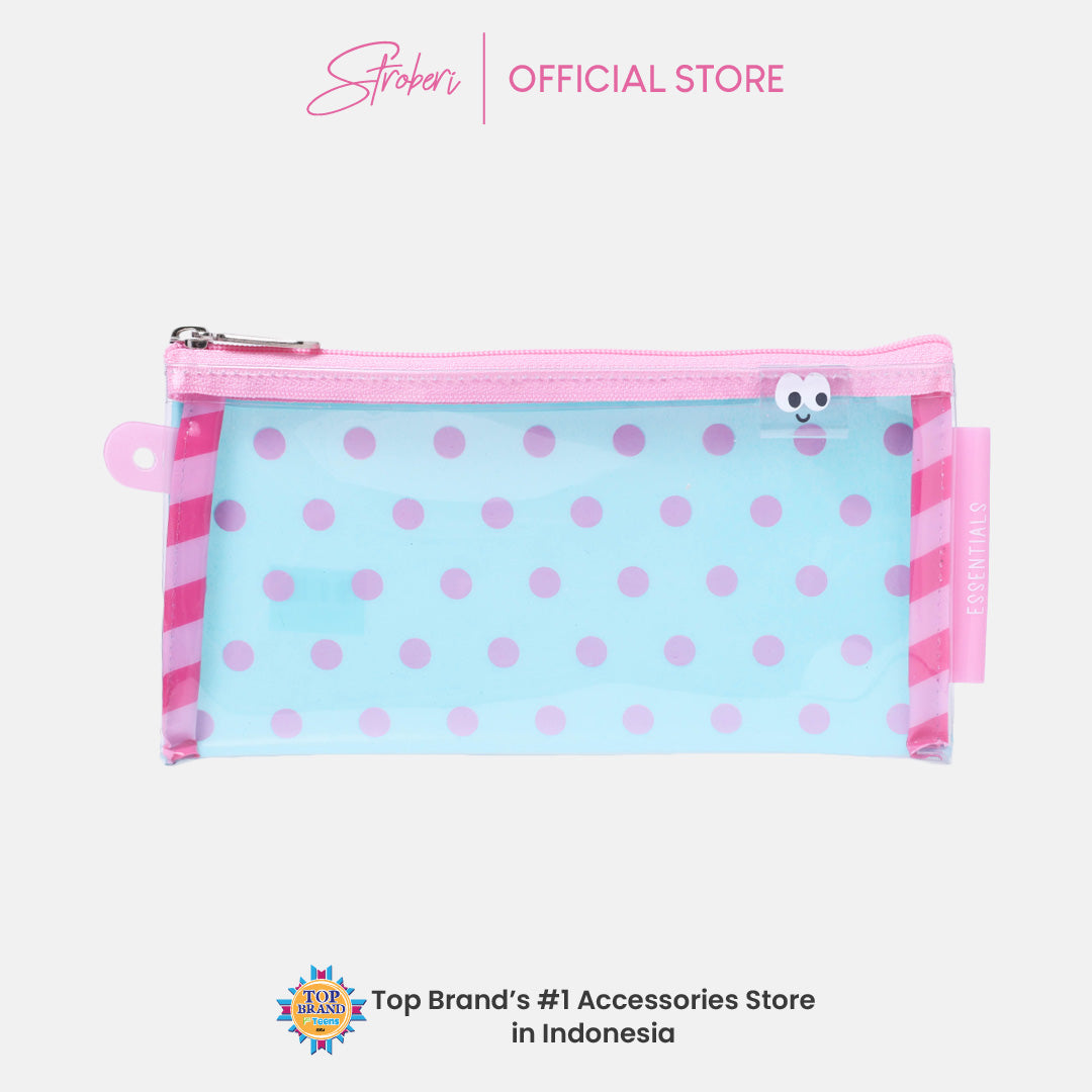 Stroberi Mini Clear Pouch