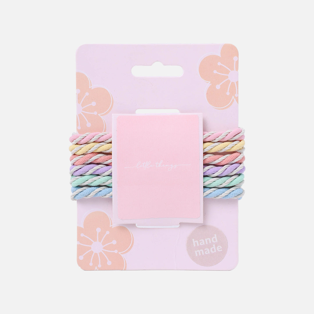 Stroberi Color Motif Hair Tie Set