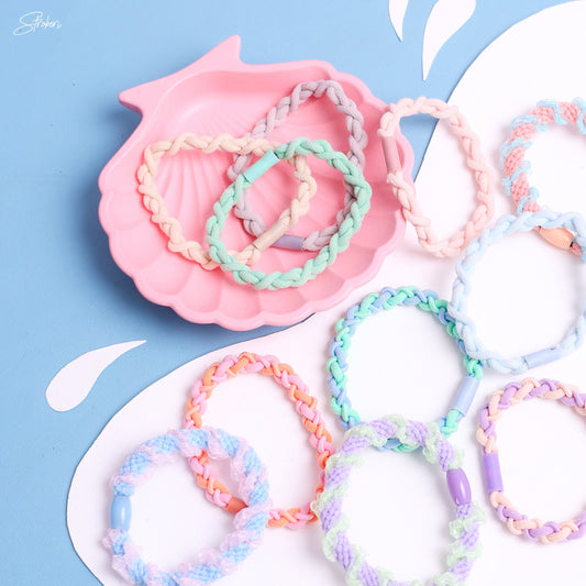 Stroberi Braid Round Simple Hair Tie