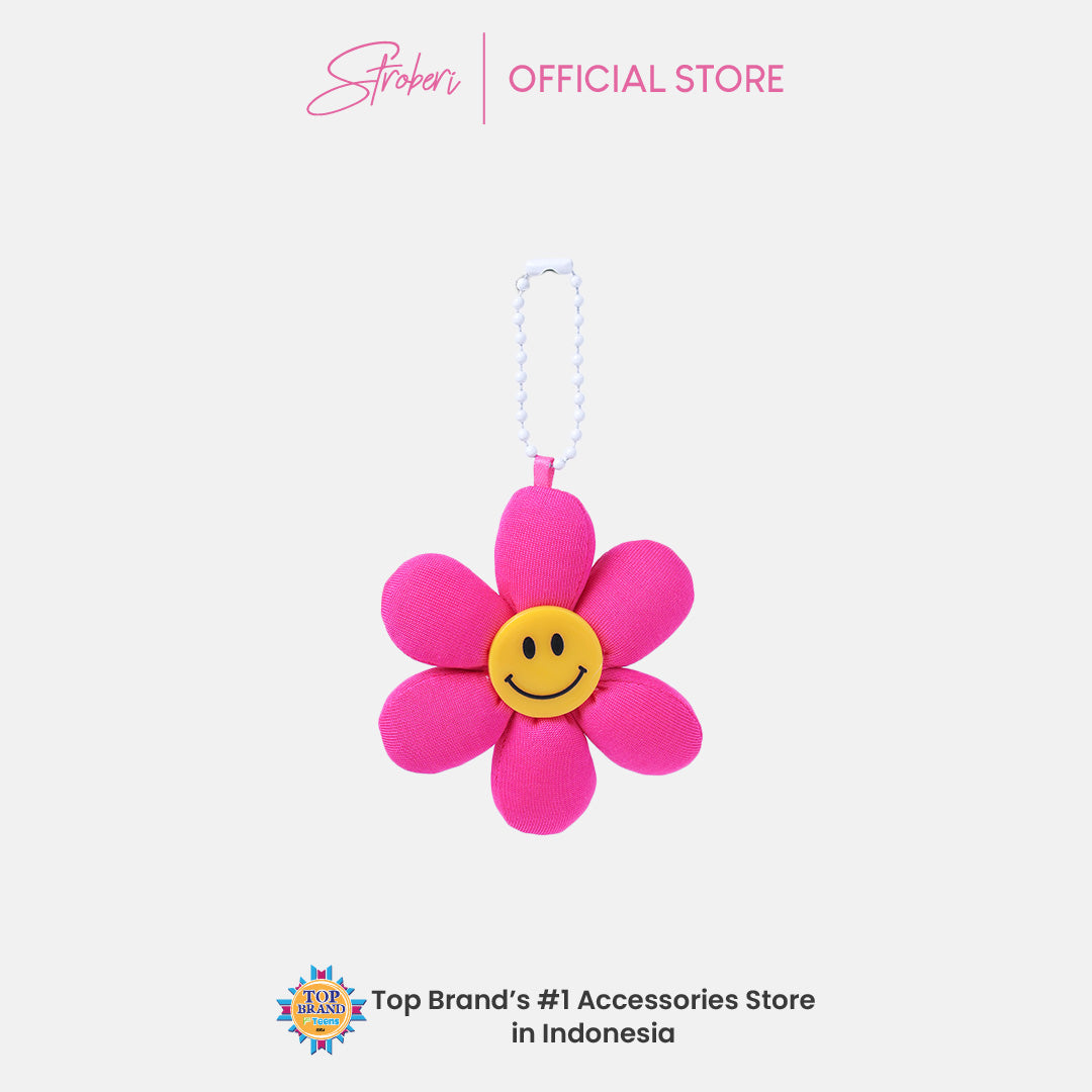 Stroberi Foam Character Keychain