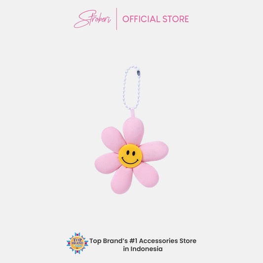 Stroberi Foam Character Keychain