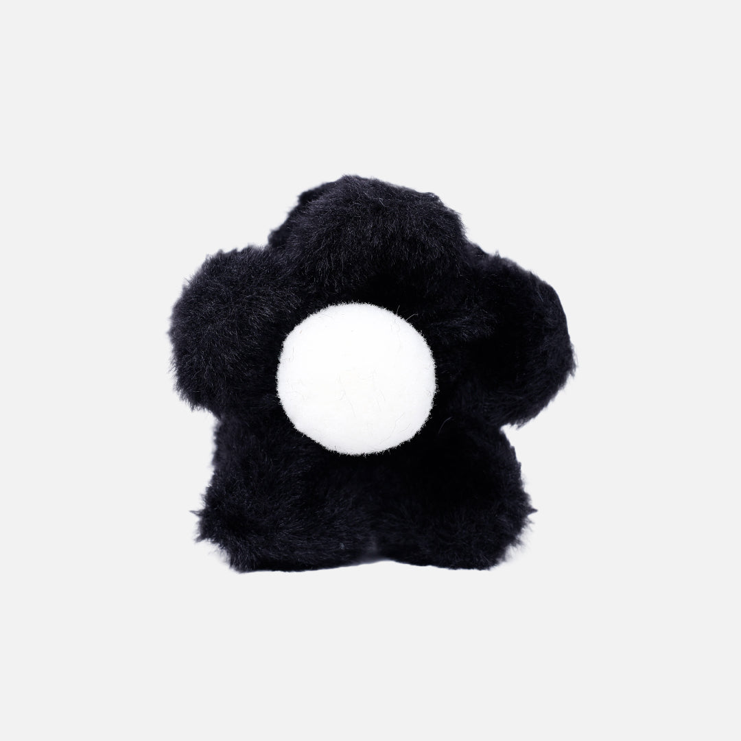 Stroberi Fur Flower Hair Clip
